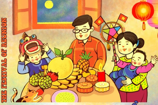 "Trung thu sum vầy" trưng bày trực tuyến tại Hoàng thành Thăng Long