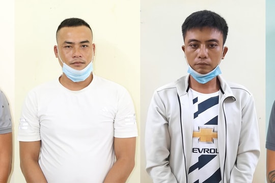 Bắt nhóm côn đồ dùng hung khí nguy hiểm chém người trên tàu cá
