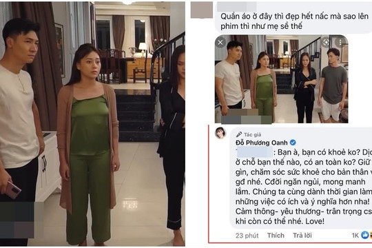 Phương Oanh đáp trả sâu sắc khi bị chê 'mặc như mẹ sề' trong phim 'Hương vị tình thân'