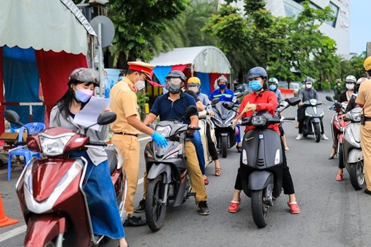 Hà Nội: 19 khu vực vùng xanh sẽ không kiểm soát giấy đi đường