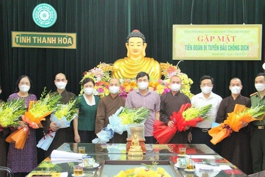 Thanh Hoá: Các vị sư tăng tình nguyện vào Miền Nam phòng, chống dịch COVID-19