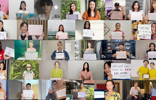 Thông điệp ý nghĩa của hơn 30 sao Việt trong MV "Sẽ Không Ai Bị Bỏ Lại Phía Sau"