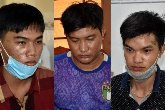 Bắt khẩn cấp 3 đối tượng trộm cửa hàng điện thoại gần 1 tỷ đồng