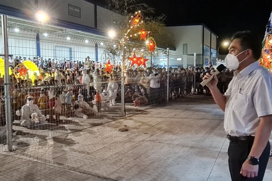Bình Dương: Tổ chức Tết Trung thu đầm ấm cho các em đang điều trị Covid-19

