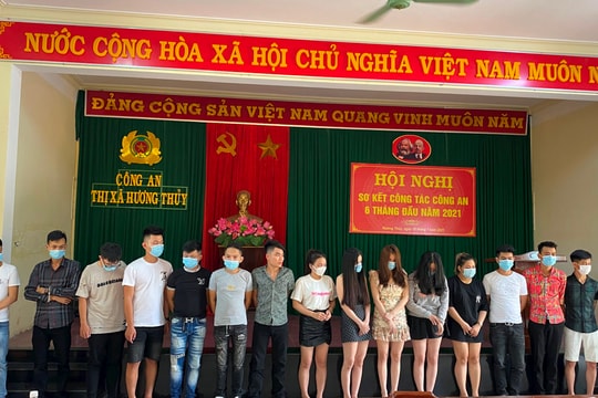 Điều tra 14 đối tượng tụ tập chơi ma túy trong mùa dịch Covid-19