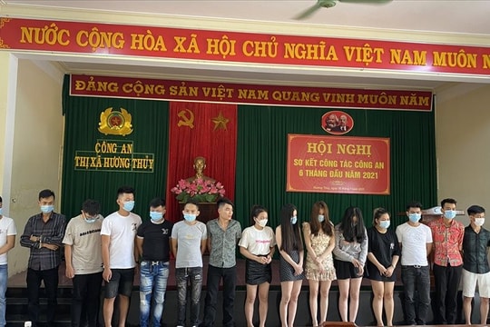 Thừa Thiên Huế: Sử dụng ma túy trong nhà nghỉ