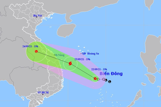 ATNĐ có khả năng mạnh lên thành bão, di chuyển nhanh vào đất liền
