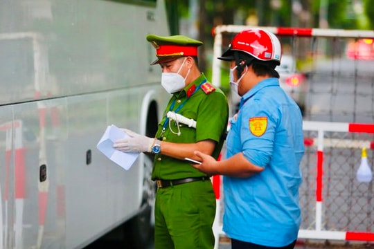 Công an TP.HCM đề xuất cán bộ đi từ nhà đến cơ quan trong 2 khung giờ