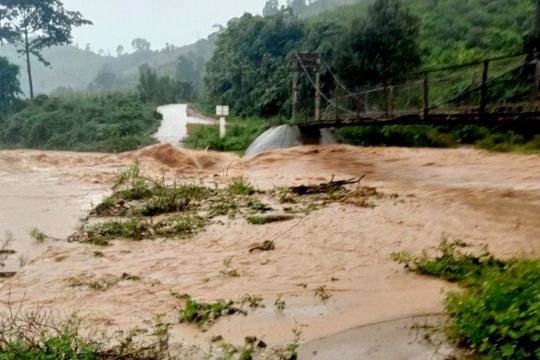 Kon Tum: Khẩn trường rà soát, lên phương án kịp thời ứng phó với bão số 6