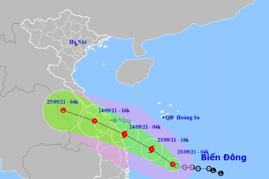 Áp thấp nhiệt đới khả năng mạnh lên thành bão, Hà Tĩnh đến Bình Định mưa rất to