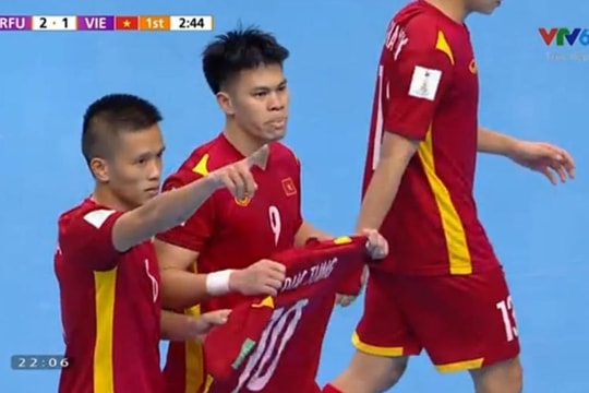 Thua trước Nga, nhưng futsal Việt Nam đã làm nên kỳ tích tại FIFA Futsal World Cup