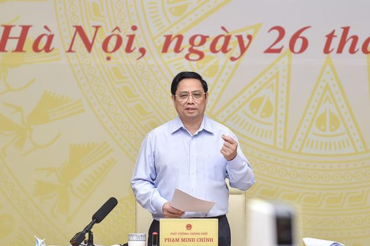 Thủ tướng: Các bộ, ngành, địa phương phải có trách nhiệm, chia sẻ, đồng hành cùng doanh nghiệp