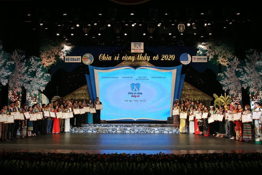 “Chia sẻ cùng thầy cô năm 2021” tuyên dương giáo viên có nhiều sáng kiến trong dạy học