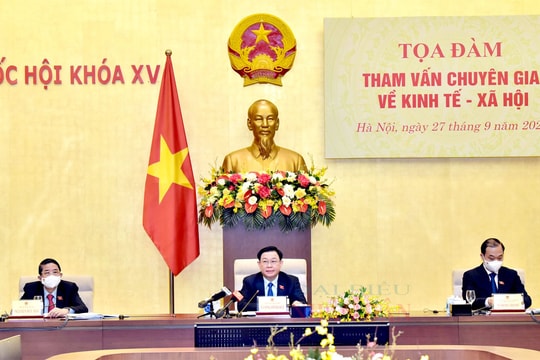 Tọa đàm tham vấn chuyên gia hàng đầu để phát triển kinh tế - xã hội bền vững