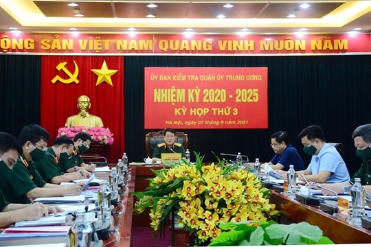 Ủy ban Kiểm tra Quân ủy Trung ương đề nghị kỷ luật đối với 1 tổ chức và 14 quân nhân