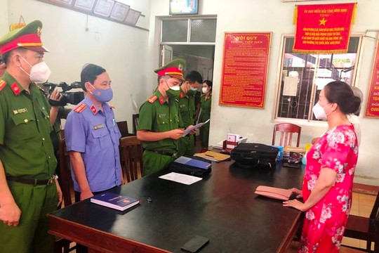 Bắt nữ doanh nhân bất động sản Ngô Thị Điều