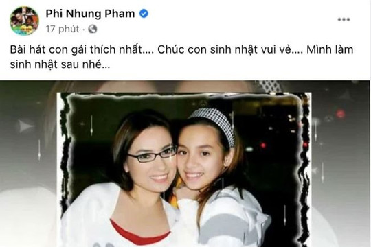 Xót xa lời hứa còn dang dở của cố ca sĩ Phi Nhung dành cho con gái ruột