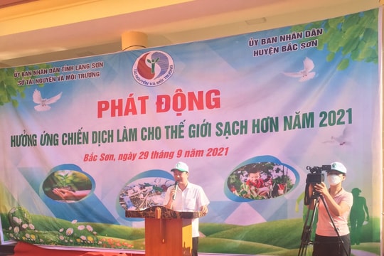 Huyện Bắc Sơn – Lạng Sơn: Ngày hội Chiến dịch làm cho thế giới sạch hơn
