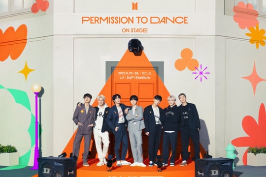 BTS tổ chức hòa nhạc có khán giả đầu tiên sau 2 năm hoãn vì Covid-19