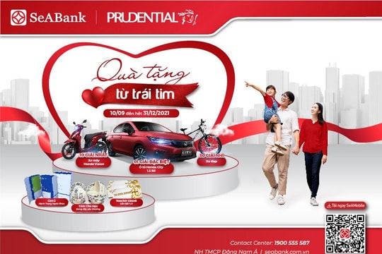 SeABank dành 4,6 tỷ đồng tặng khách hàng mua bảo hiểm nhân thọ