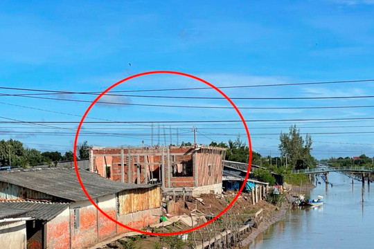 Bạc Liêu: Cần xử lý dứt điểm công trình xây dựng trái phép trên đất công