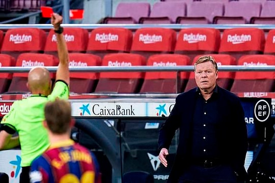 Barca rối loạn vì Koeman - Laporta: Vì đâu nên nỗi?
