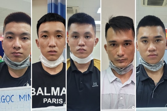 Bắt 5 đối tượng từ Thanh Hóa vào Quảng Nam hoạt động “tín dụng đen” 