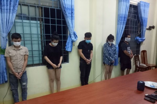 Phát hiện nhóm thanh niên sử dụng ma túy trong phòng trọ