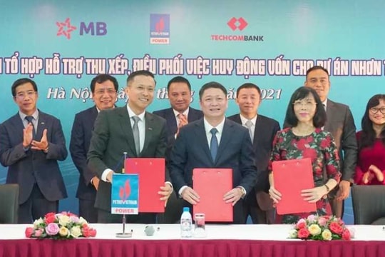 Mb và Techcombank đồng hành cùng PVPower thu xếp nguồn vốn cho dự án điện khí LNG đầu tiên tại Việt Nam