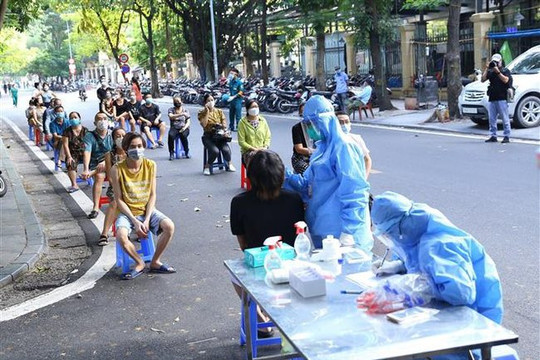 Hôm nay (5/10), Bệnh viện Hữu nghị Việt Đức xét nghiệm lần 3