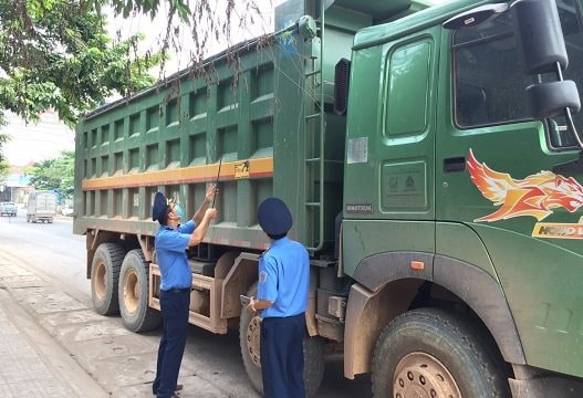 Thái Nguyên: Xử lý vi phạm tải trọng xe trên 2 tuyến quốc lộ 3 và 37
