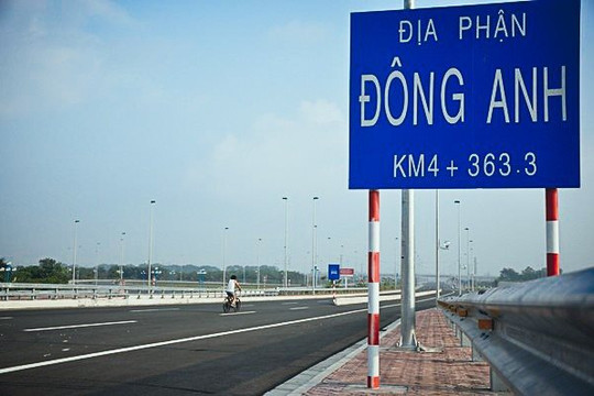 Hà Nội định hướng đưa 3 huyện Đông Anh, Sóc Sơn, Mê Linh lên thành phố