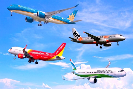 Hà Nội mở lại đường bay với TP Hồ Chí Minh và Đà Nẵng