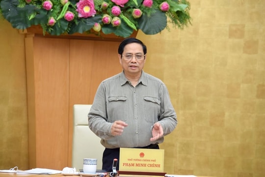 Thủ tướng chủ trì họp 63 tỉnh, thành về công tác phòng, chống dịch Covid-19