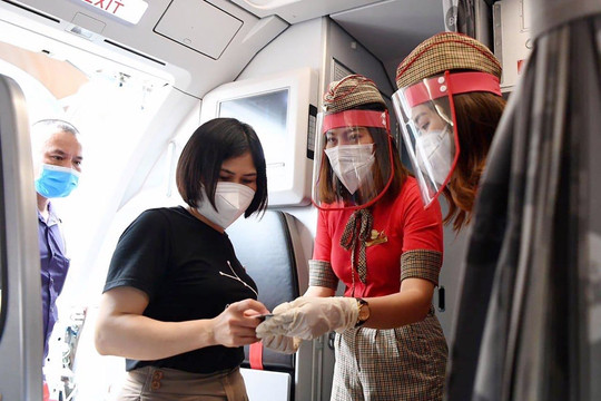 Đường về gần hơn cùng những chuyến bay 0 đồng của Vietjet, hỗ trợ phí xét nghiệm
