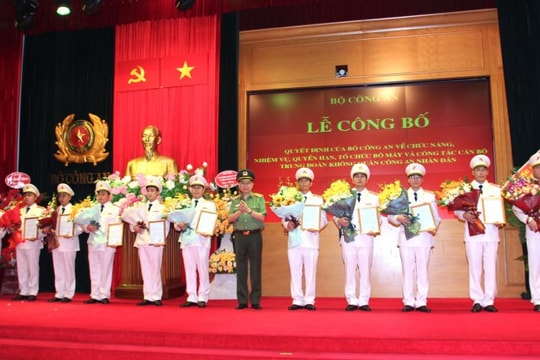 Thành lập Trung đoàn Không quân Công an nhân dân, thuộc Bộ Tư lệnh Cảnh sát cơ động