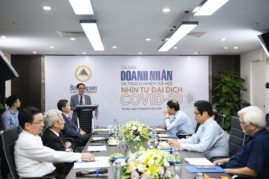 Tọa đàm “Doanh nhân và trách nhiệm xã hội nhìn từ đại dịch Covid-19”﻿﻿ và ra mắt ấn phẩm: “Doanh nhân đồng hành cùng Dân tộc”
