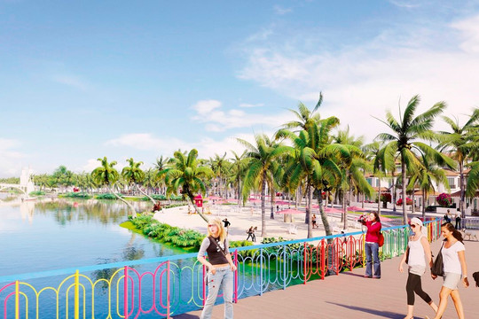 Ra mắt thành phố nghỉ dưỡng ven sông đa sắc màu - Sun Riverside Village tại Sầm Sơn