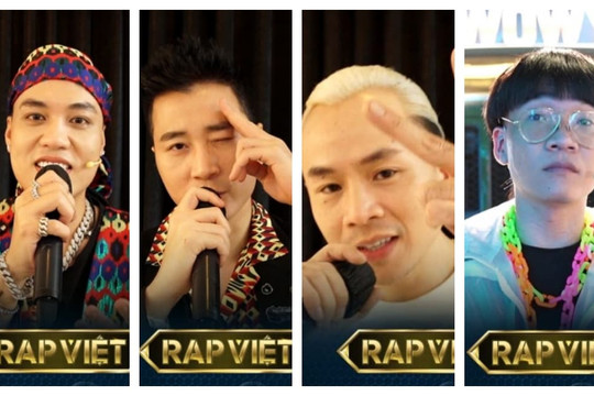 Chưa lên sóng, Rap Việt mùa 2 khiến dân tình xỉu lên xỉu xuống vì ngoại hình chất như nước cất của bộ 6 quyền lực