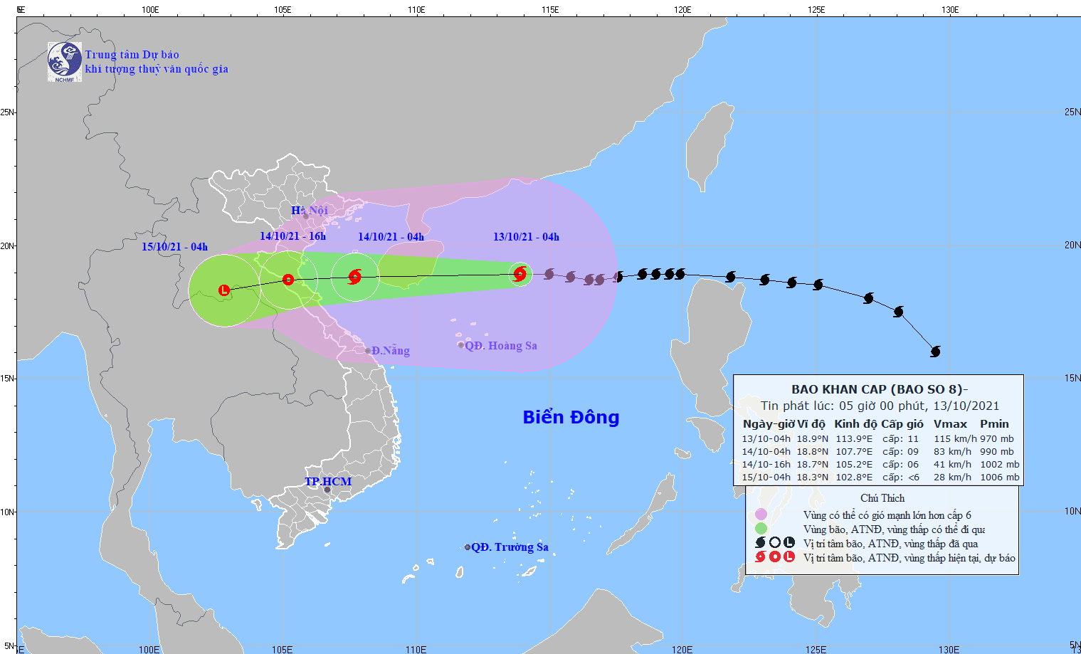 Bắc Bộ, Trung Bộ có mưa to đến rất to
