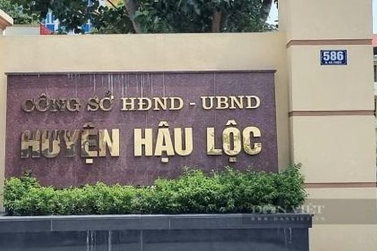 Khởi tố Trưởng phòng TNMT huyện Hậu Lộc