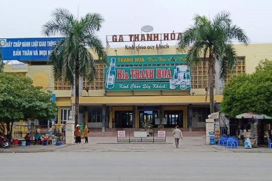 Hành khách, phương tiện di chuyển tới ga Thanh Hóa cần điều kiện gì?