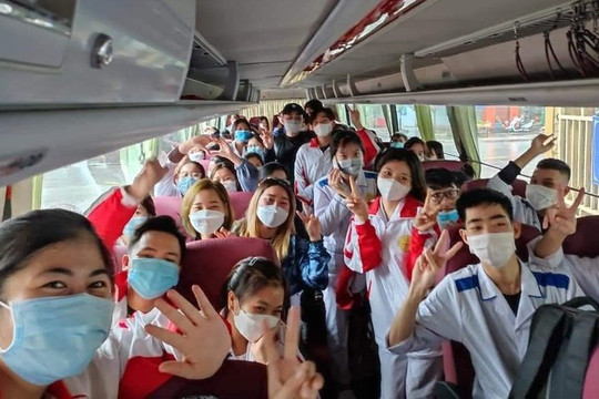 Thanh Hóa: Huy động lực lượng test nhanh gần 60.000 người dân thị xã Bỉm Sơn