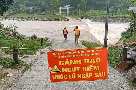 Khu vực Trung Bộ và Tây Nguyên tập trung ứng phó mưa lũ