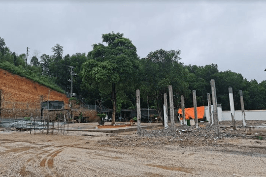 Hữu Lũng (Lạng Sơn): Công trình sai phạm đã tự tháo dỡ sau khi Báo Công lý phản ánh