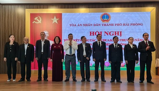 TAND hai cấp Hải Phòng: Giải quyết 11.542 vụ việc, 100% vụ việc giải quyết trong thời hạn