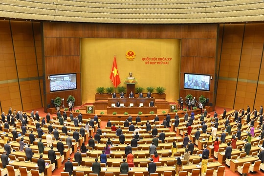 Kỳ họp thứ 2, Quốc hội Khóa XV chính thức khai mạc
