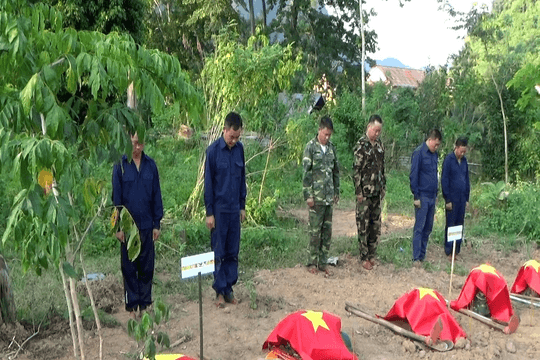 Đội Quy tập mộ liệt sỹ Quân khu 2: Tìm kiếm thân nhân liệt sỹ