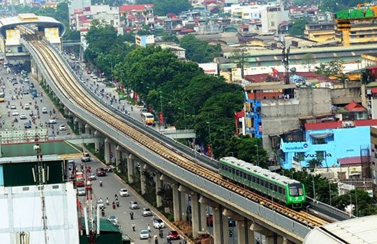 Tuyến đường sắt Cát Linh - Hà Đông đứng đầu 5 tuyến đường sắt đô thị đội vốn hàng chục tỉ đồng