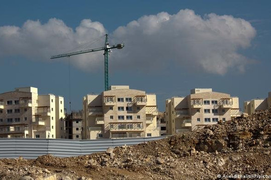 Israel sẽ xây thêm hơn 1.300 nhà ở định cư ở Bờ Tây